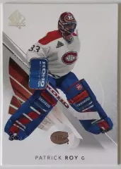 Карточка НХЛ / Patrick Roy / Canadiens / SP Authentic