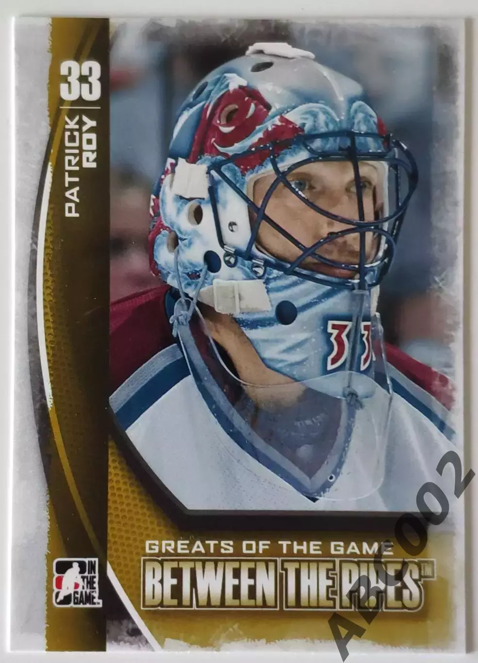 Карточка НХЛ / Patrick Roy / Colorado / Between The Pipes