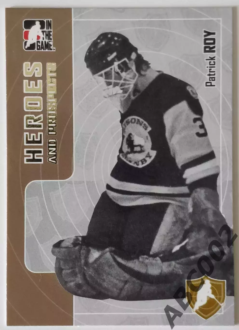 Карточка НХЛ / Patrick Roy / Bisons / Heroes & Prospects