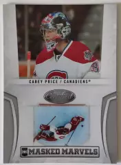 Карточка НХЛ / Carey Price / 107 из 500 / Rangers / Masked Marvels