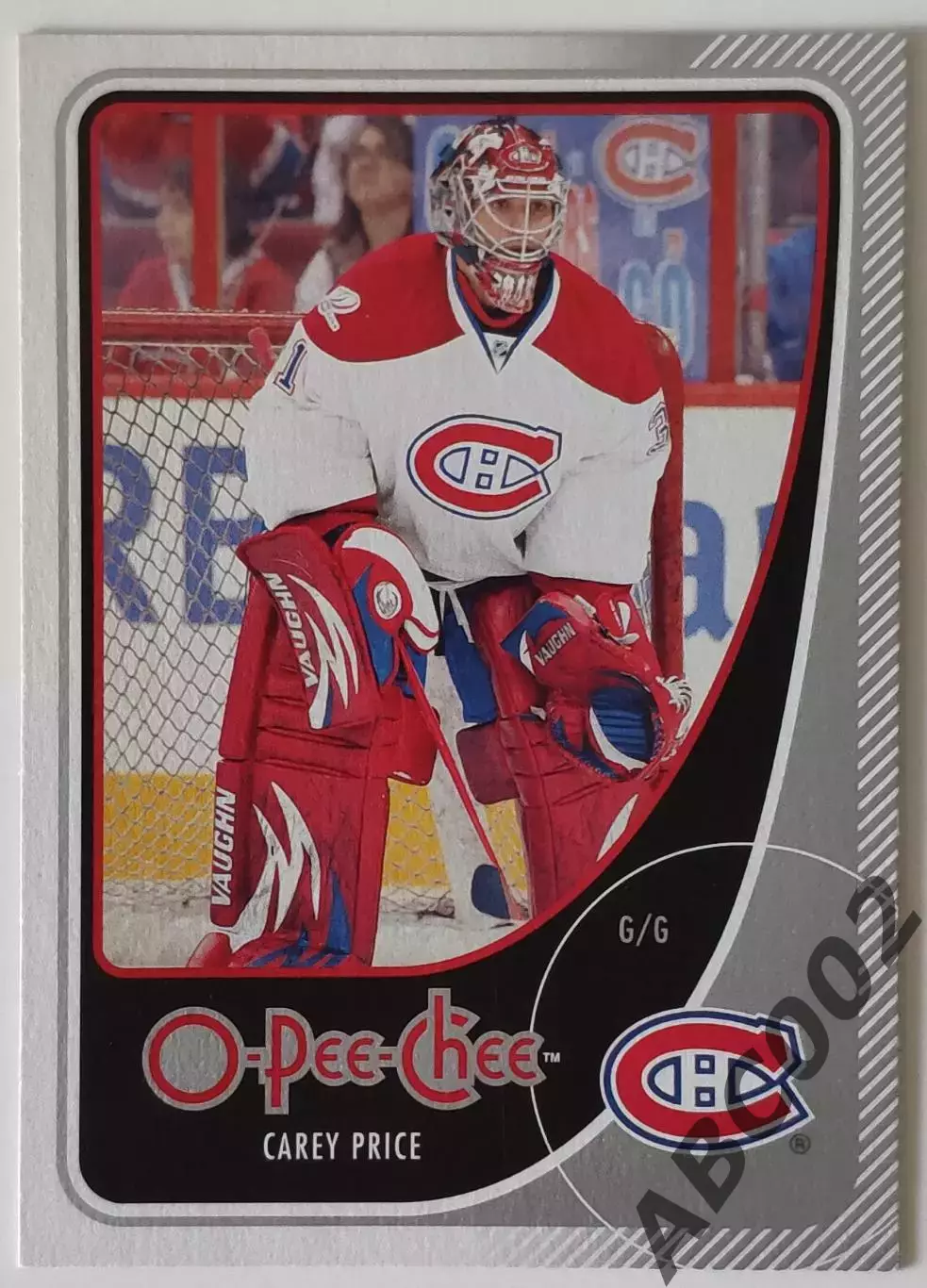 Карточка НХЛ / Carey Price / Canadiens / O-Pee-Chee