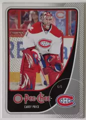 Карточка НХЛ / Carey Price / Canadiens / O-Pee-Chee