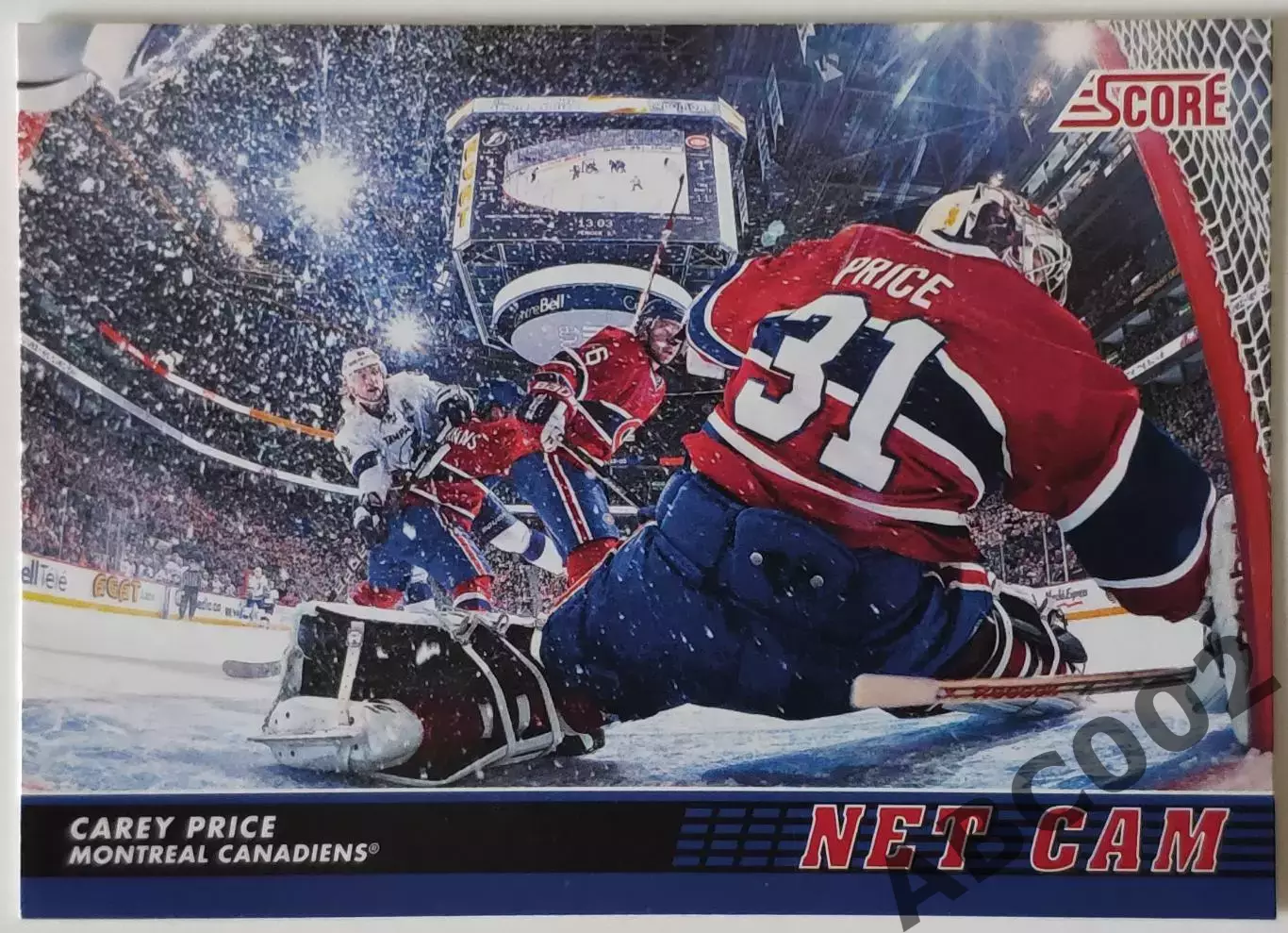 Карточка НХЛ / Carey Price / Canadiens / Net Cam