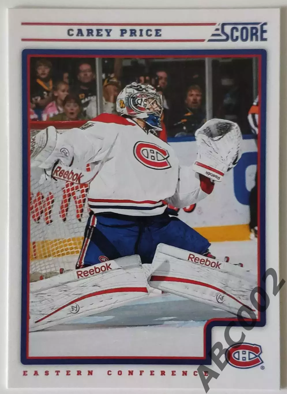 Карточка НХЛ / Carey Price / Canadiens / Score