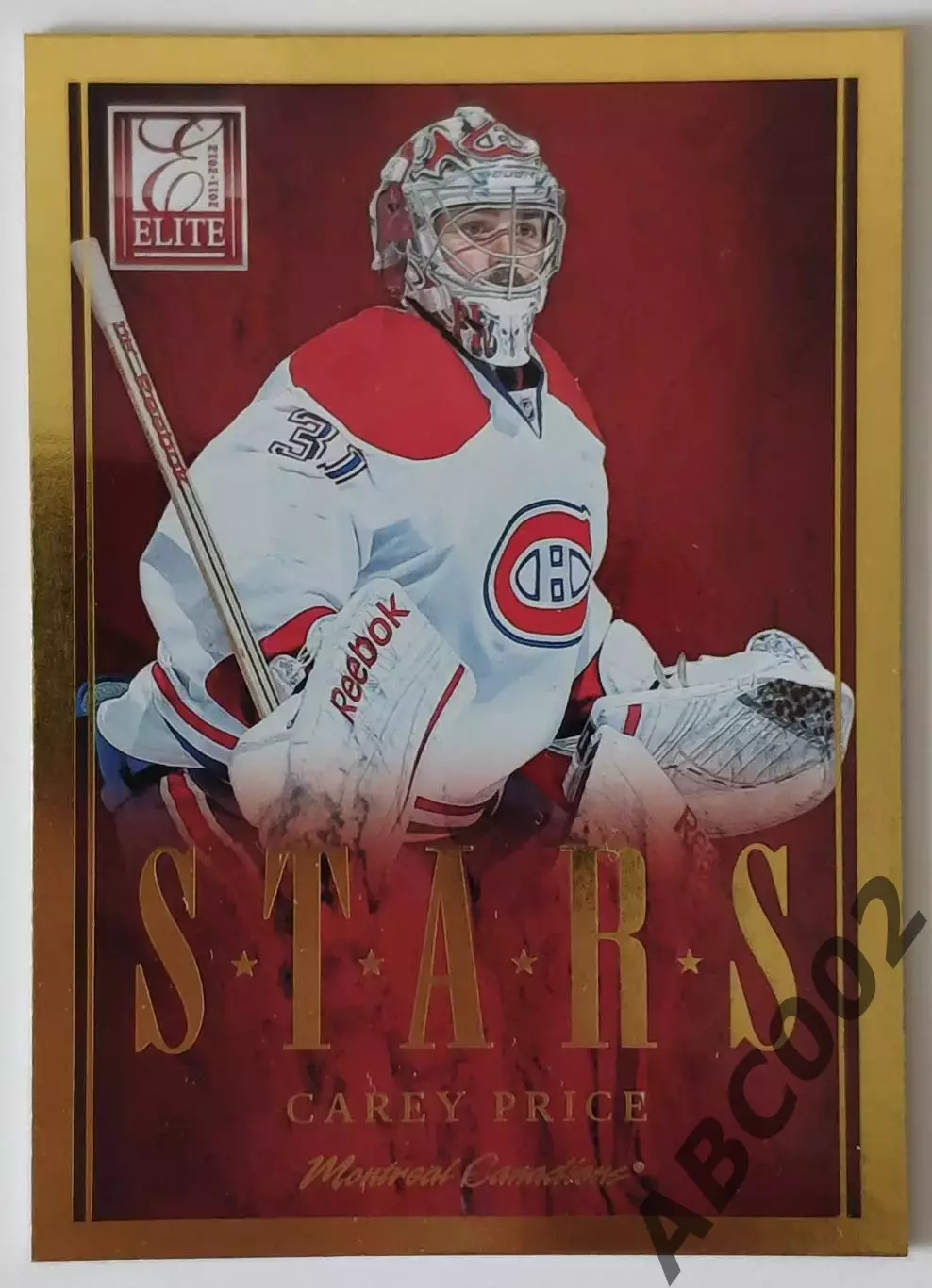 Карточка НХЛ / Carey Price / Canadiens / Stars
