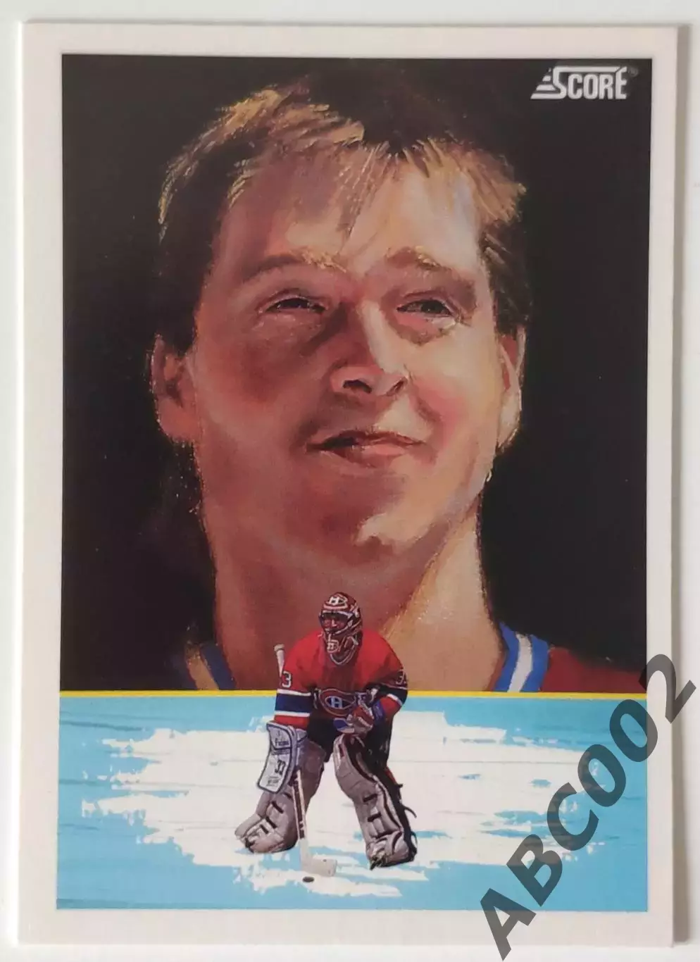 Карточка НХЛ / Patrick Roy / Canadiens / Score