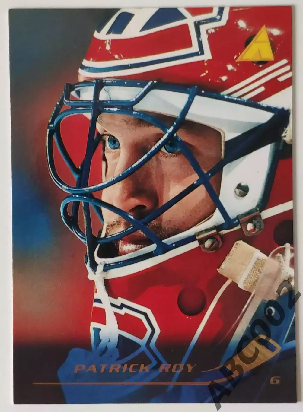 Карточка НХЛ / Patrick Roy / Canadiens / Pinnacle