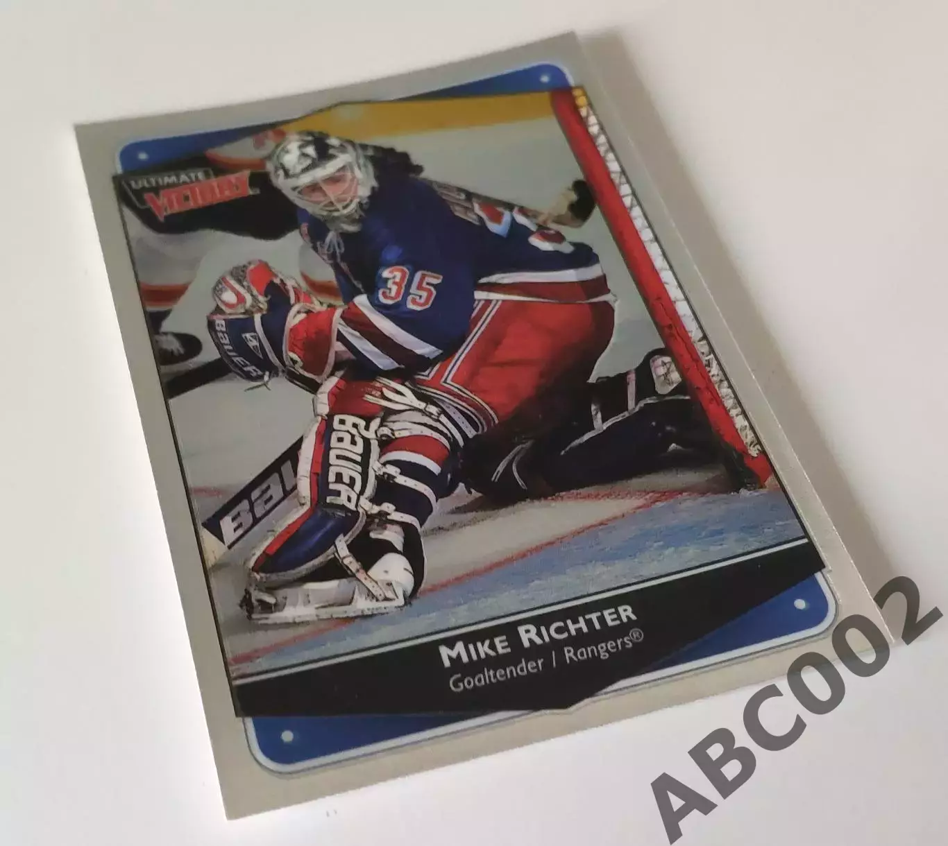Карточка НХЛ / Mike Richter / Rangers / Victory 2