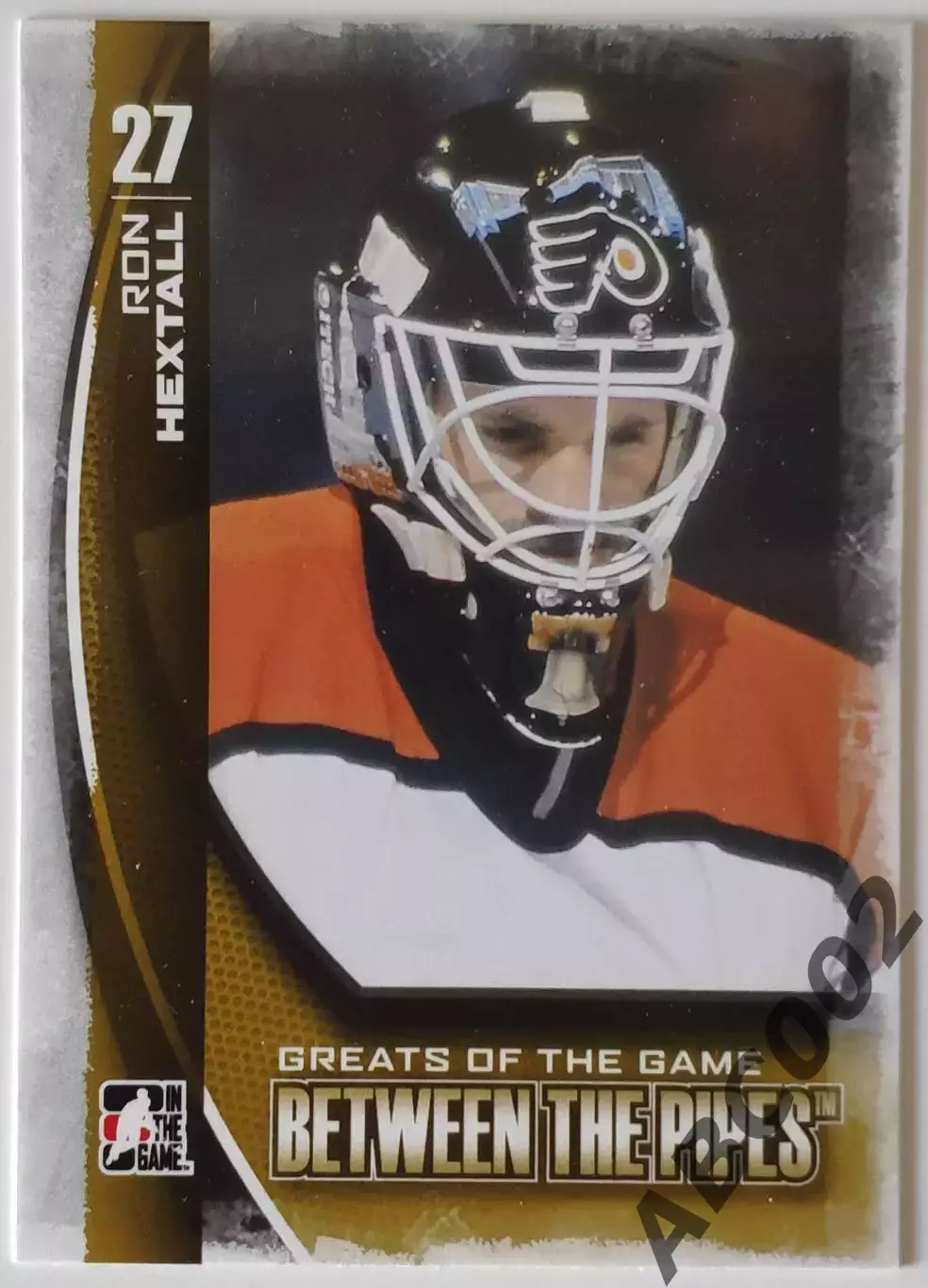 Карточка НХЛ / Ron Hextall / Flyers / Between The Pipes