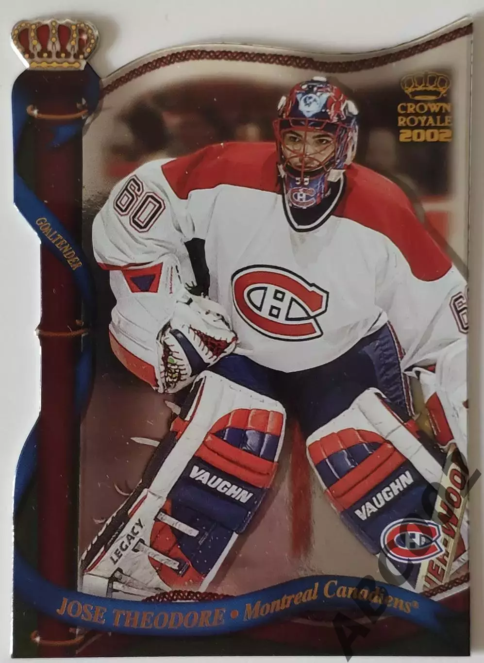 Карточка НХЛ / Jose Theodore / Canadiens / Crown Royale