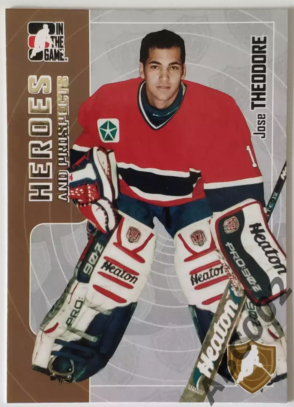 Карточка НХЛ / Jose Theodore / Canadiens / Heroes & Prospects