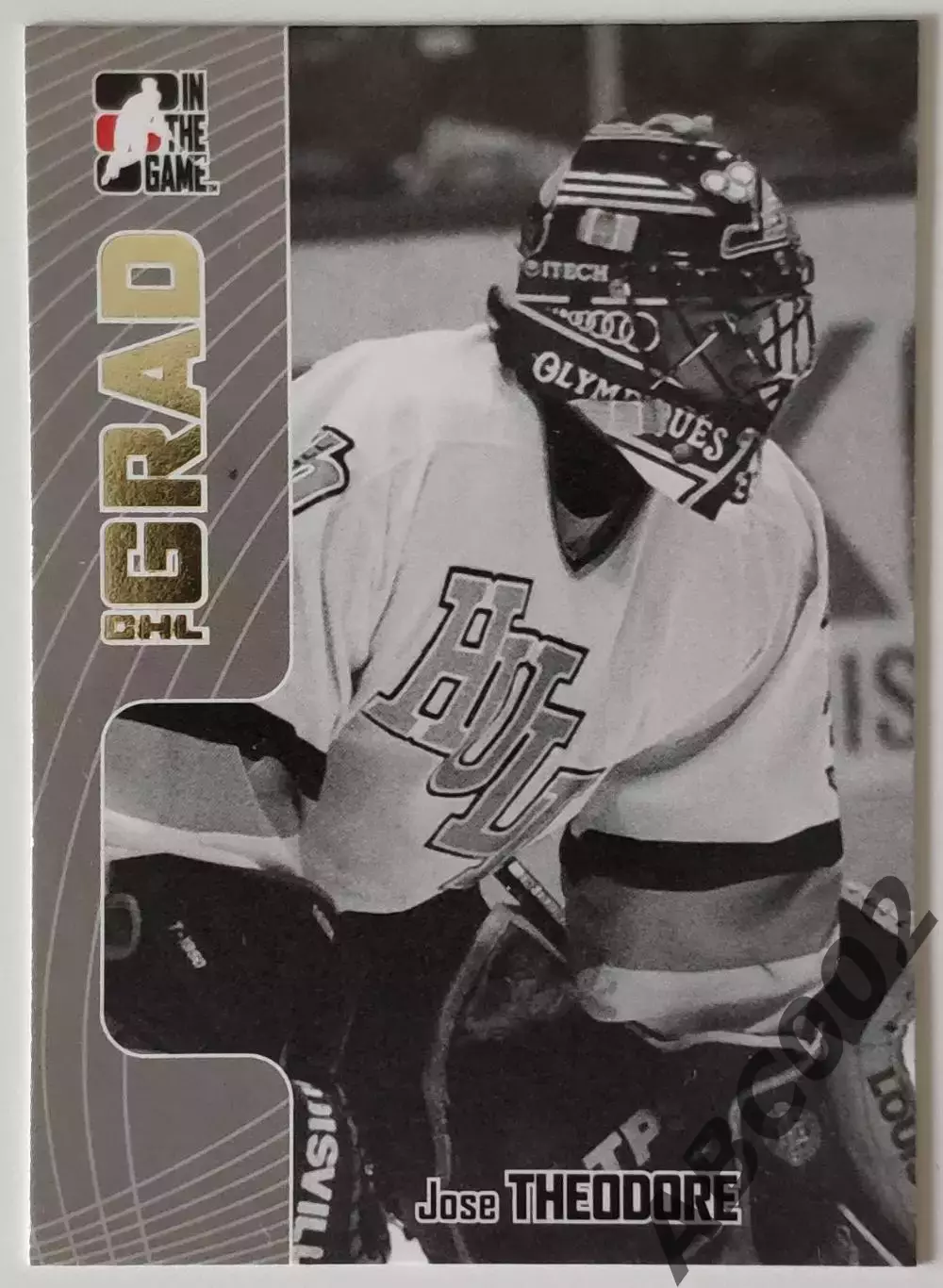 Карточка НХЛ / Jose Theodore / Canadiens / CHL Grad