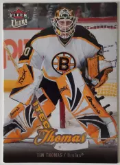 Карточка НХЛ / Tim Thomas / Bruins / Fleer Ultra