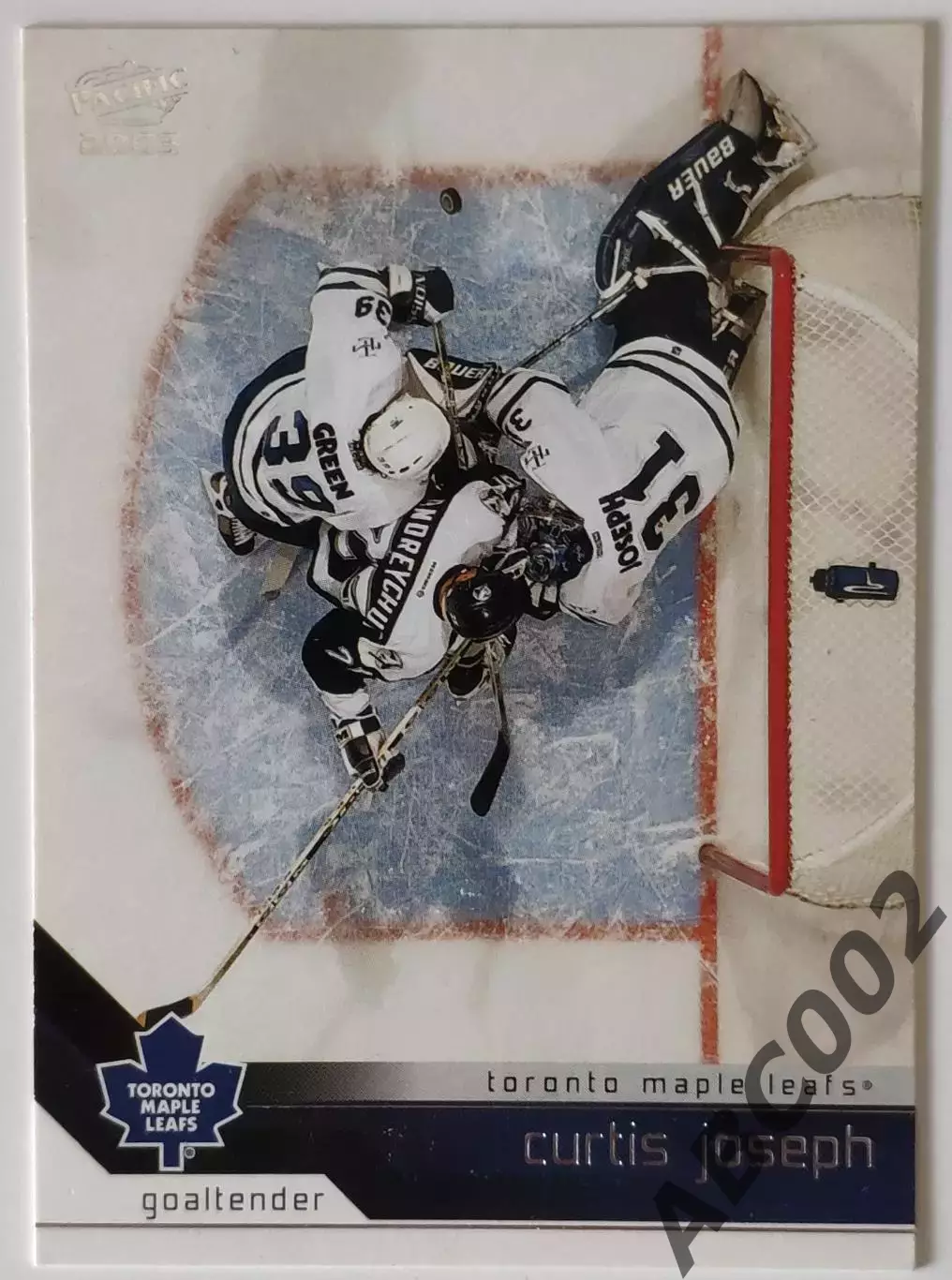 Карточка НХЛ / Curtis Joseph / Maple Leafs / Pacific