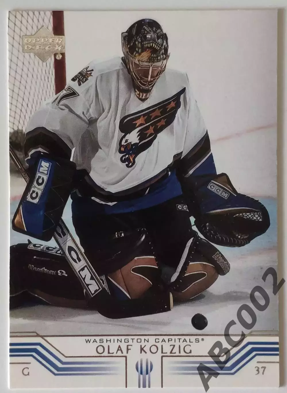 Карточка НХЛ / Olaf Kolzig / Capitals / Upper Deck