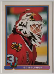 Карточка НХЛ / Ed Belfour / Blackhawks / Bowman