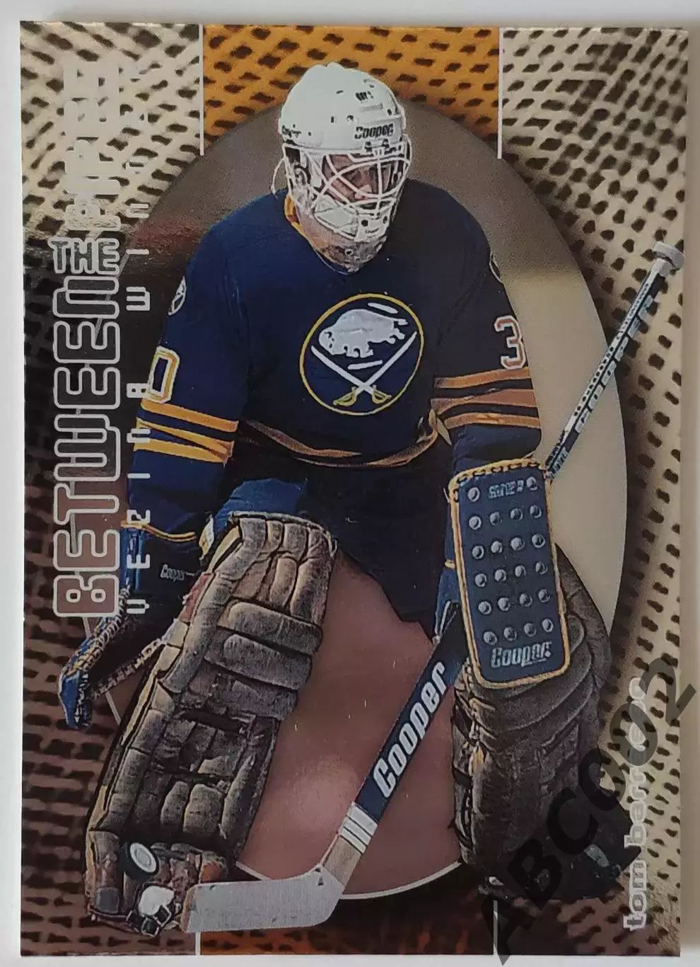 Карточка НХЛ / Tom Barrasso / Sabres / Between The Pipes