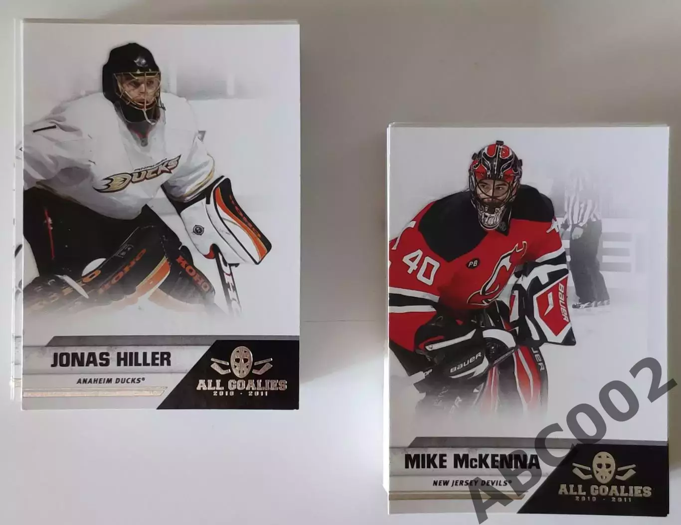 Полный сет / 100 карт / НХЛ / Panini All Goalies