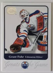 Карточка НХЛ / Grant Fuhr / Oilers / Greats of the Game