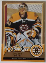 Карточка НХЛ / Tuuka Rask / Bruins / O-Pee-Chee