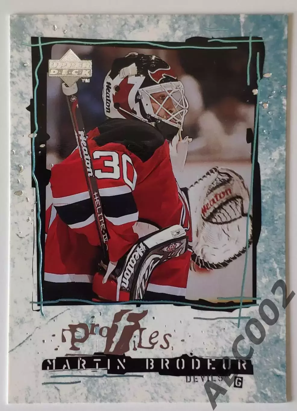 Карточка НХЛ / Martin Brodeur / Devils / Profiles