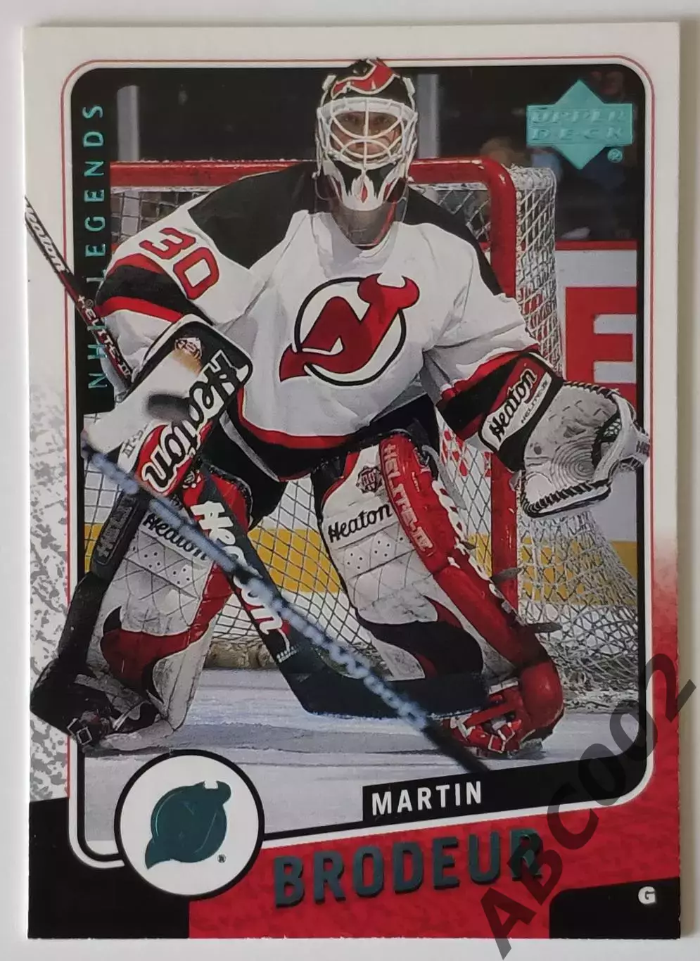Карточка НХЛ / Martin Brodeur / Devils / NHL Legends
