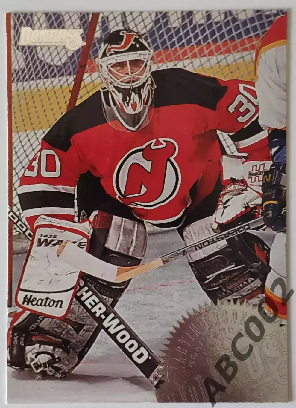 Карточка НХЛ / Martin Brodeur / Devils / Donruss