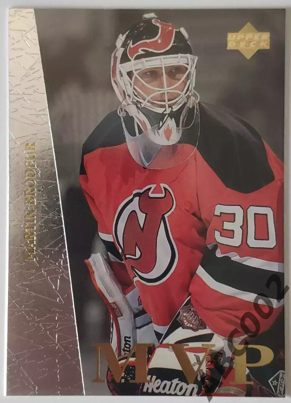 Карточка НХЛ / Martin Brodeur / Devils / MVP