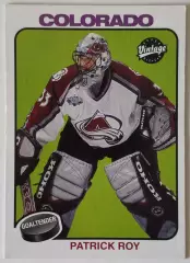 Карточка НХЛ / Patrick Roy / Colorado / Vintage