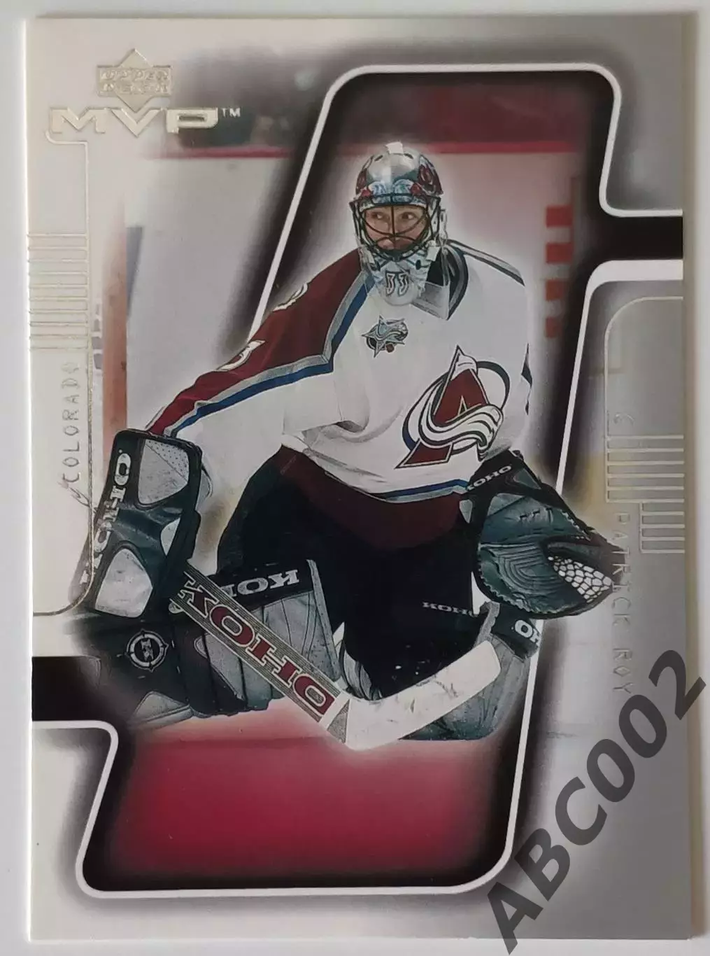 Карточка НХЛ / Patrick Roy / Colorado / MVP