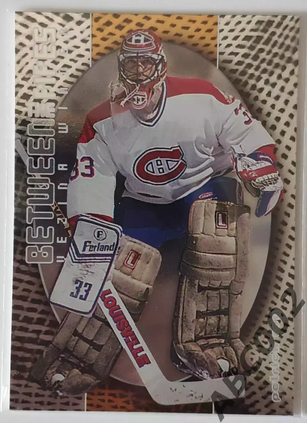 Карточка НХЛ / Patrick Roy / Canadiens / Between The Pipes