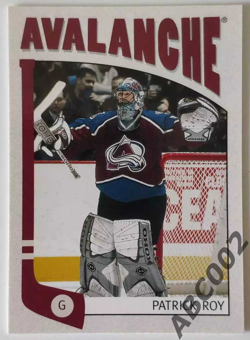 Карточка НХЛ / Patrick Roy / Colorado / In The Game