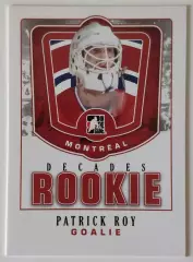 Карточка НХЛ / Patrick Roy / Canadiens / Decades Rookies