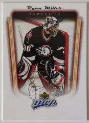 Карточка НХЛ / Скрипт-автограф / Ryan Miller / Buffalo / MVP