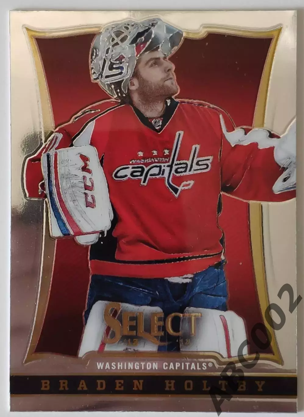 Карточка НХЛ / Braden Holtby / Capitals / Select