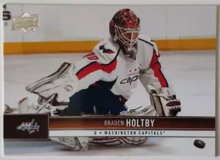 Карточка НХЛ / Braden Holtby / Capitals / Series 1