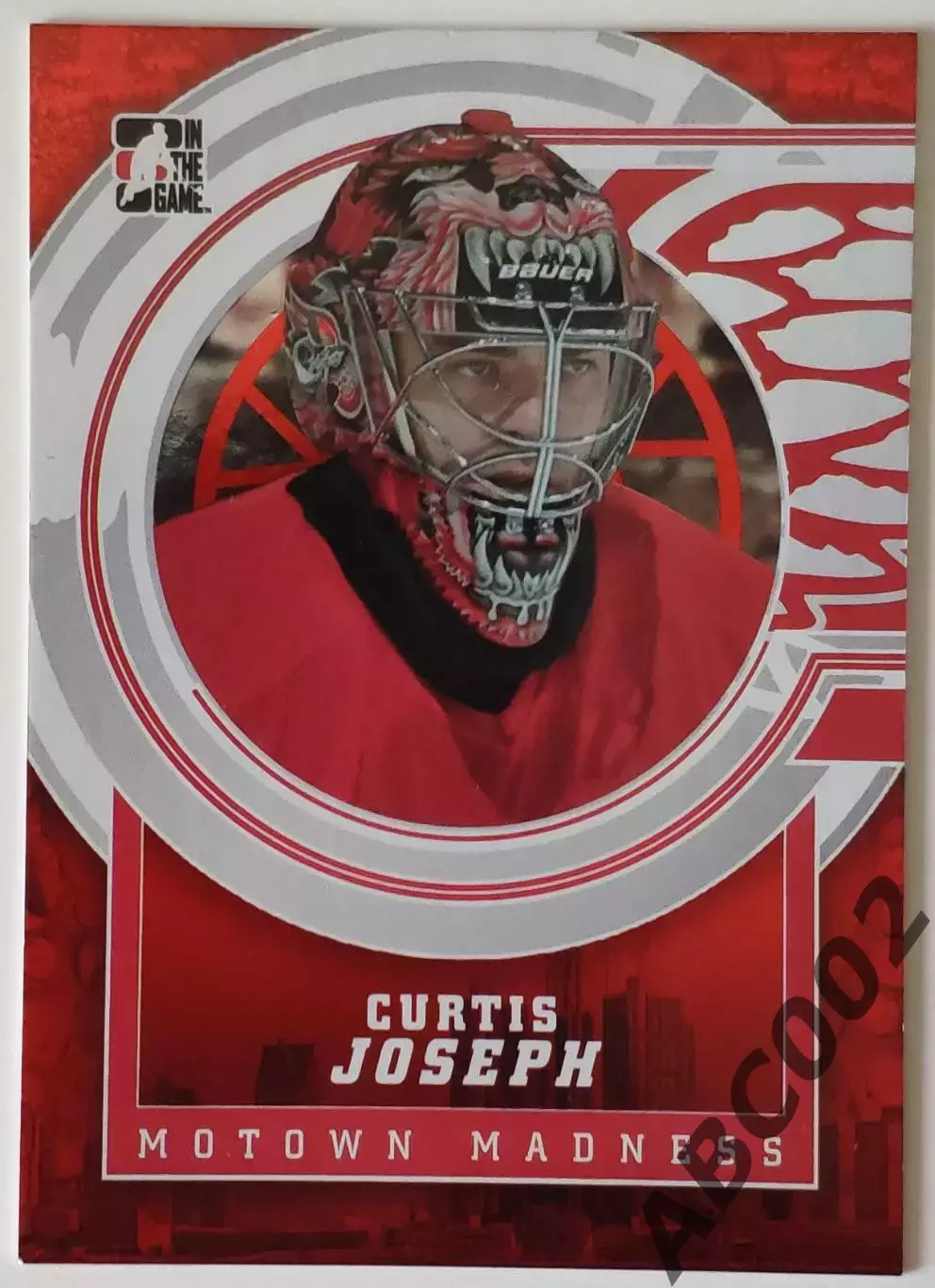Карточка НХЛ / Curtis Joseph / Red Wings / Motown Madness