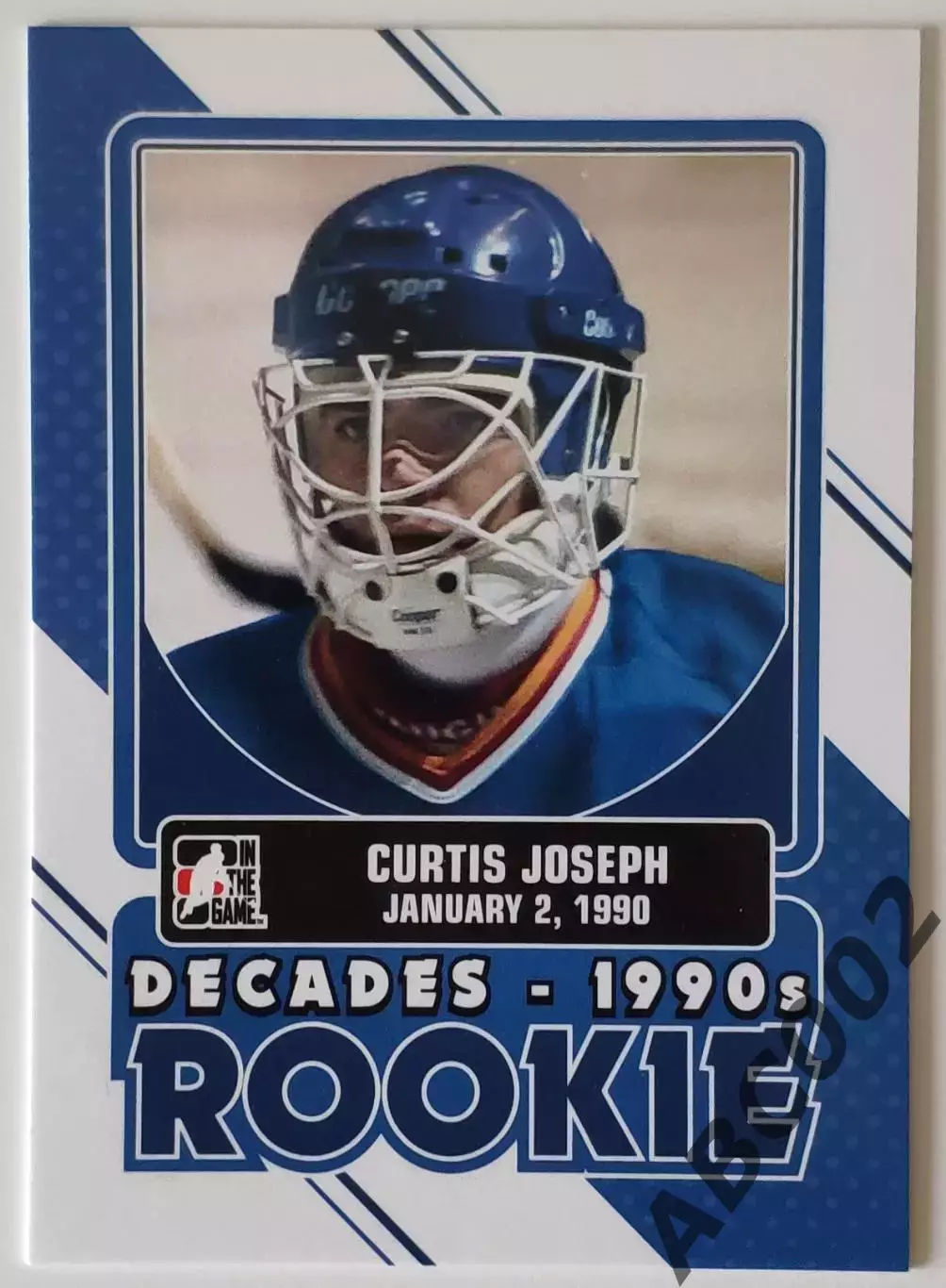 Карточка НХЛ / Curtis Joseph / Decades Rookie