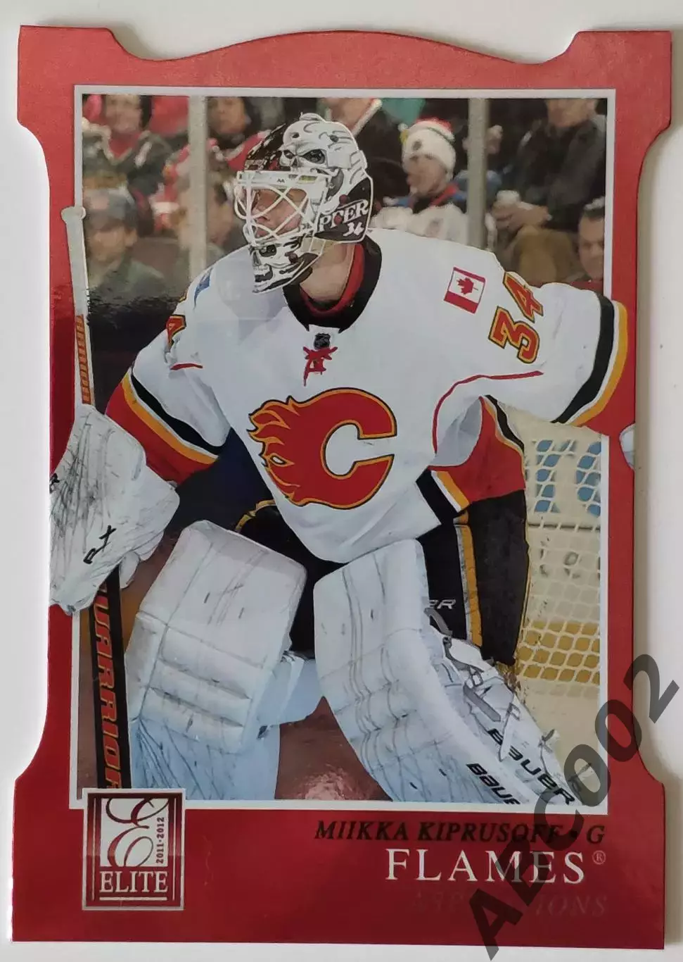 Карточка НХЛ / Mikka Kiprusoff / Flames / Elite
