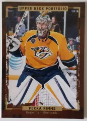 Карточка НХЛ / Pekka Rinne / Nashville / Portfolio