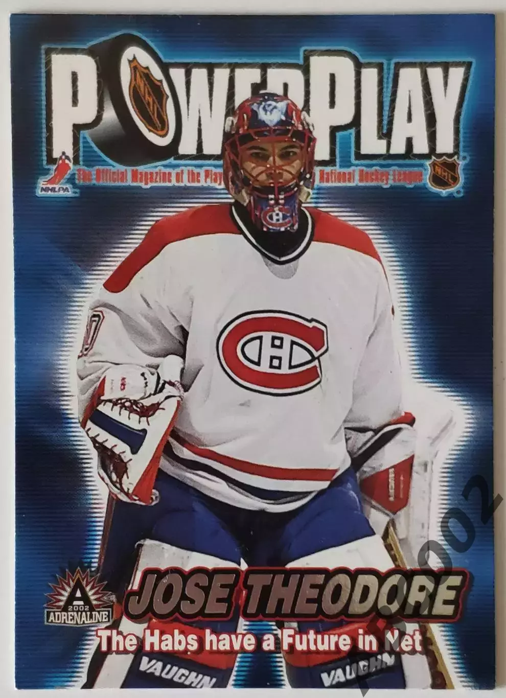 Карточка НХЛ / Jose Theodore / Canadiens / Power Play