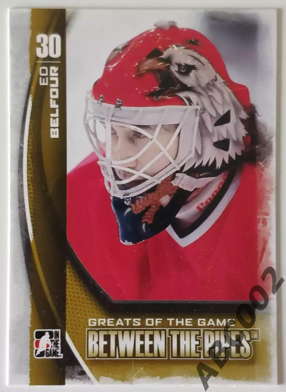 Карточка НХЛ / Ed Belfour / Blackhawks / Between The Pipes