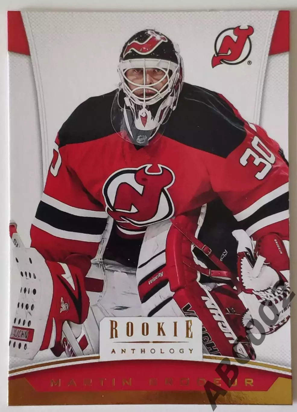 Карточка НХЛ / Martin Brodeur / Devils / Rookie Anthology