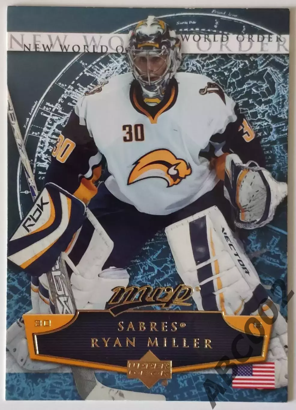 Карточка НХЛ / Ryan Miller / Sabres / MVP