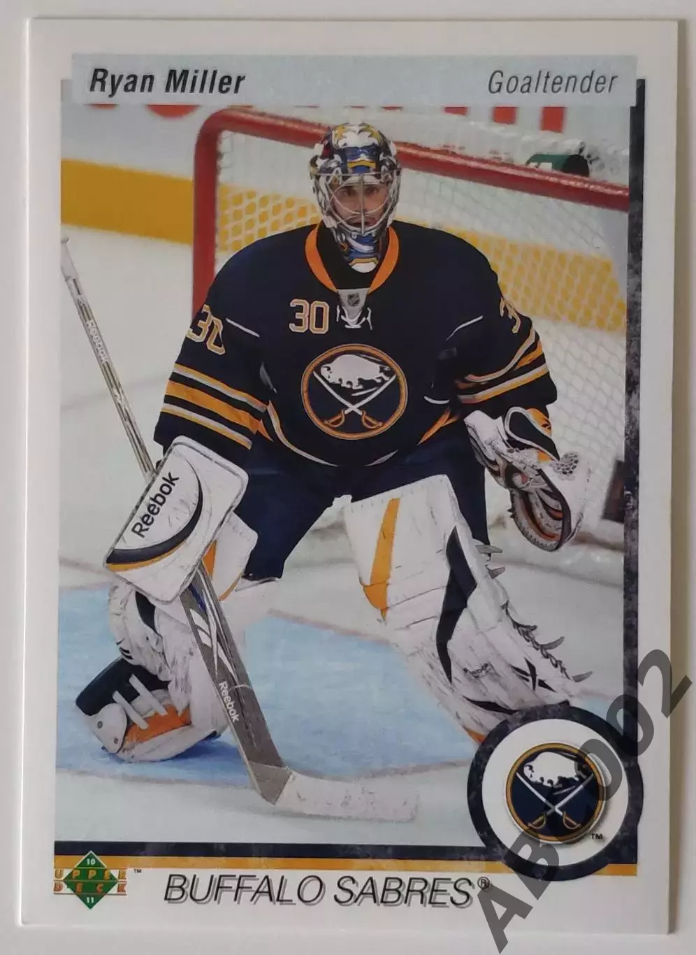 Карточка НХЛ / Ryan Miller / Sabres / Upper Deck