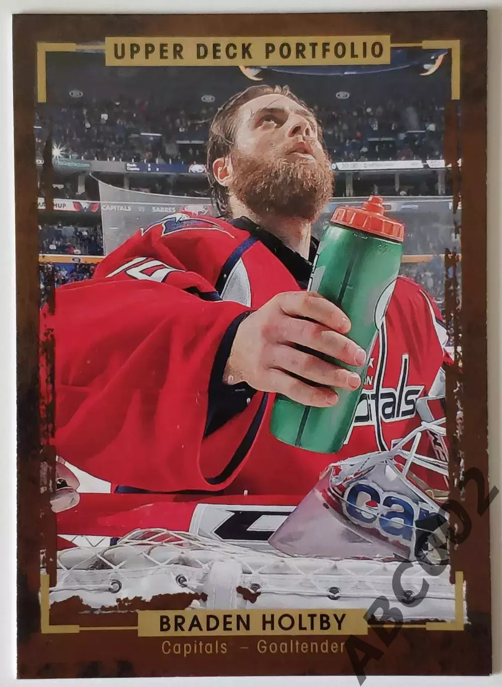Карточка НХЛ / Braden Holtby / Capitals / Portfolio