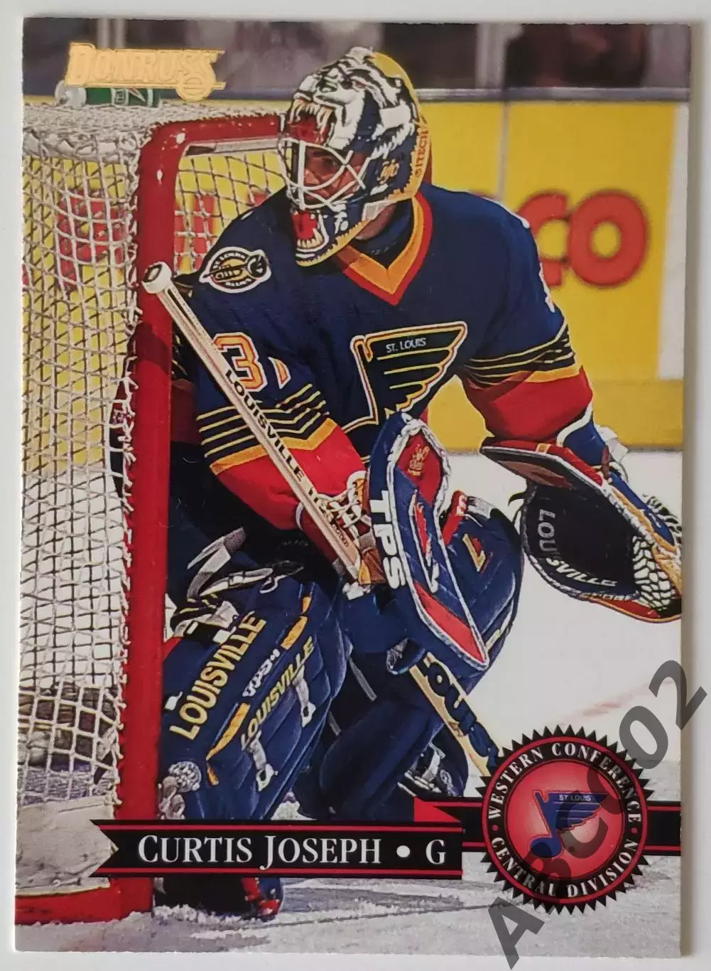 Карточка НХЛ / Curtis Joseph / Blues / Donruss