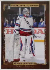 Карточка НХЛ / Henrik Lundqvist / Rangers / Portfolio