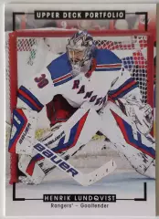 Карточка НХЛ / Henrik Lundqvist / Portfolio