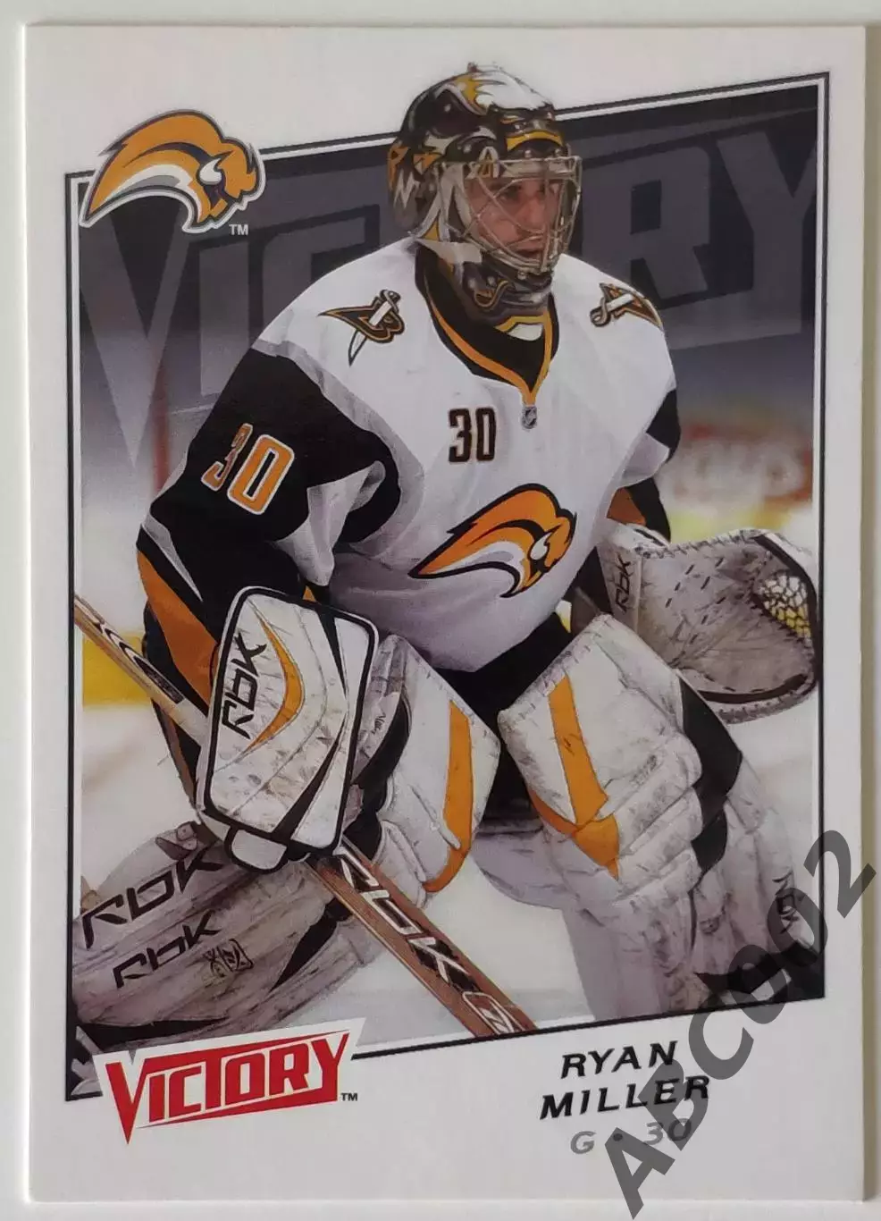 Карточка НХЛ / Ryan Miller / Sabres / Victory